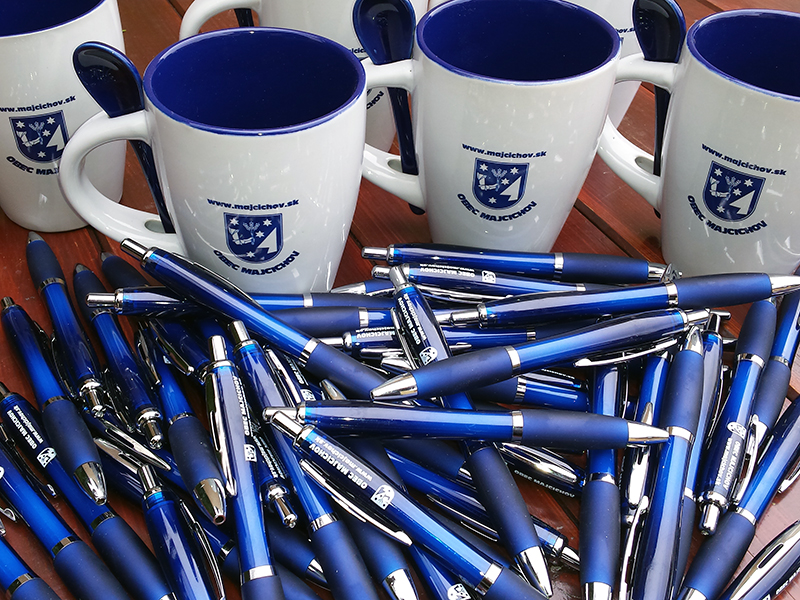 Reklamné šálky a perá